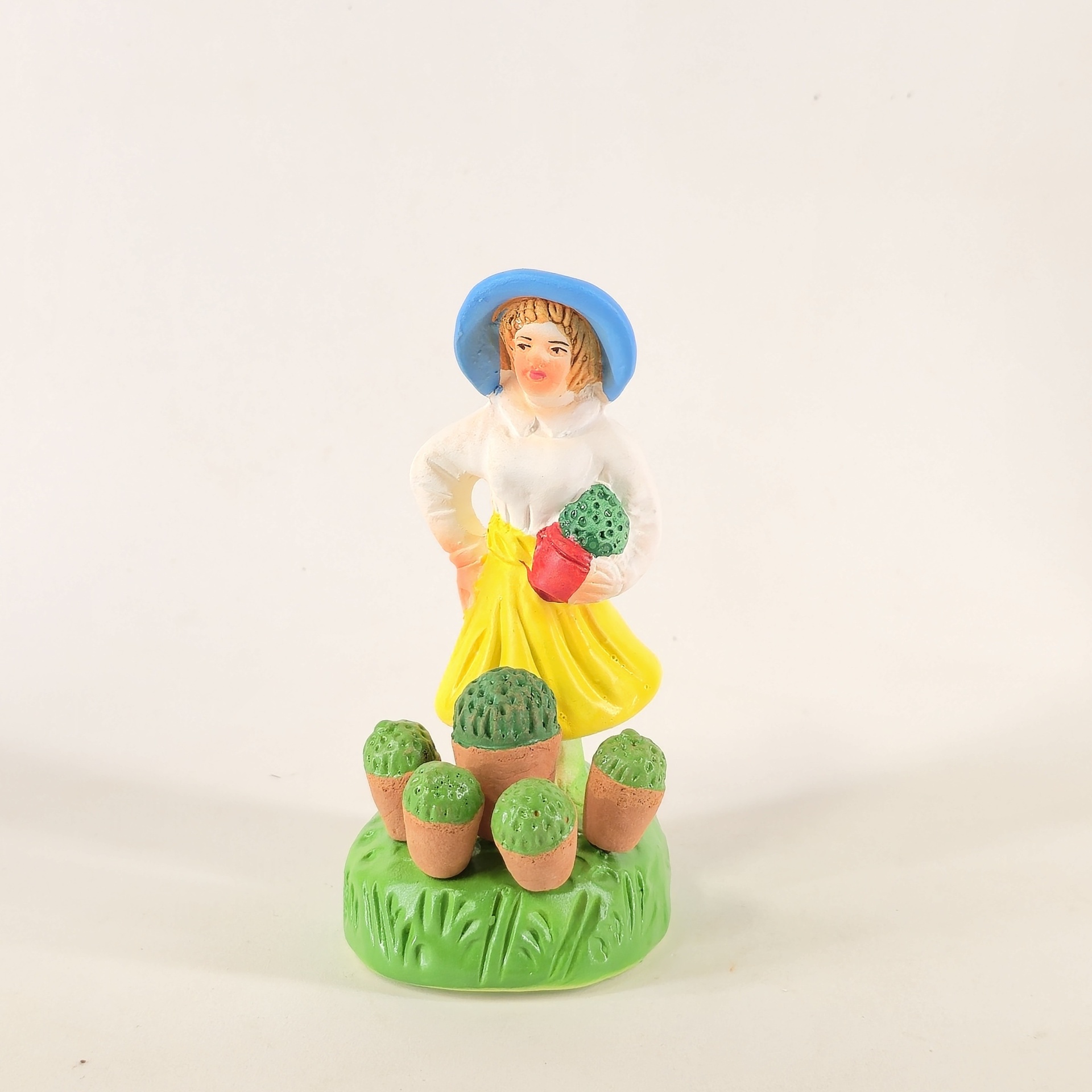 Vendedoras de Manjericos no chão