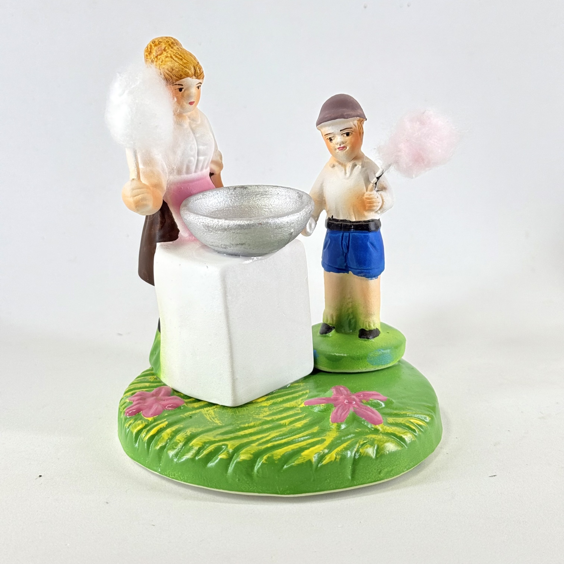 Vendedora de algodão doce