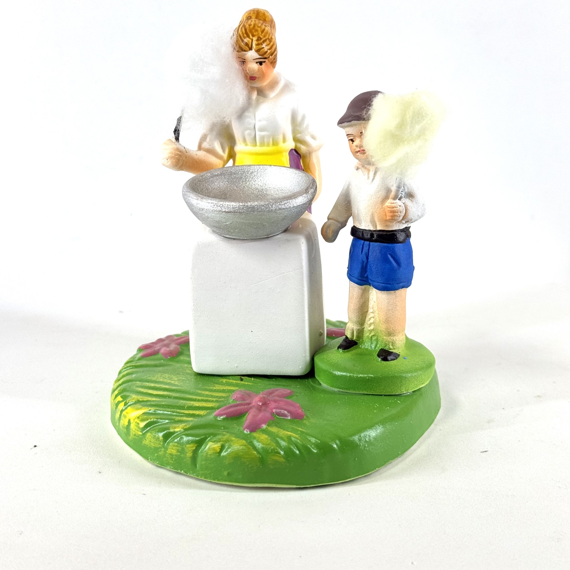 Vendedora de algodão doce