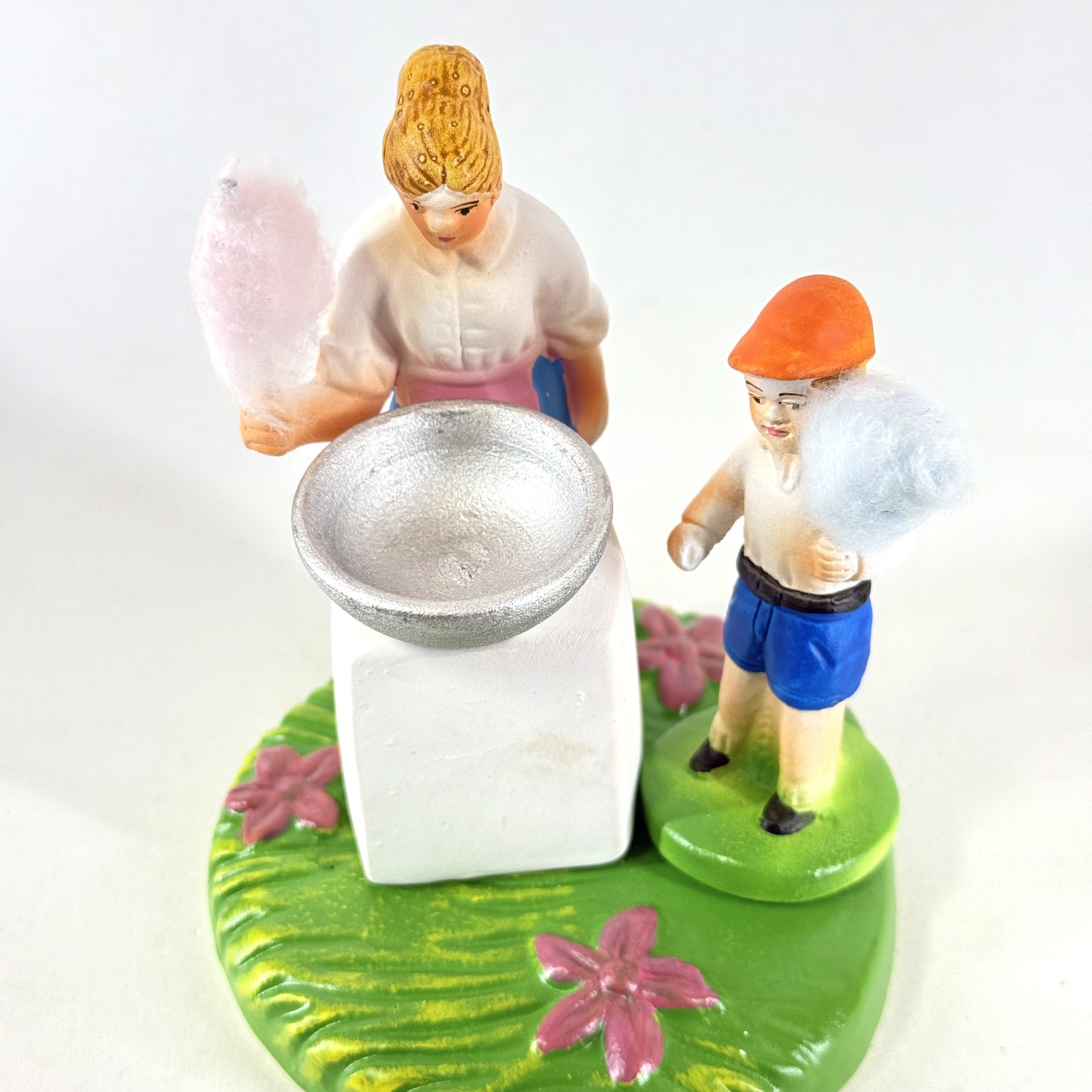 Vendedora de algodão doce