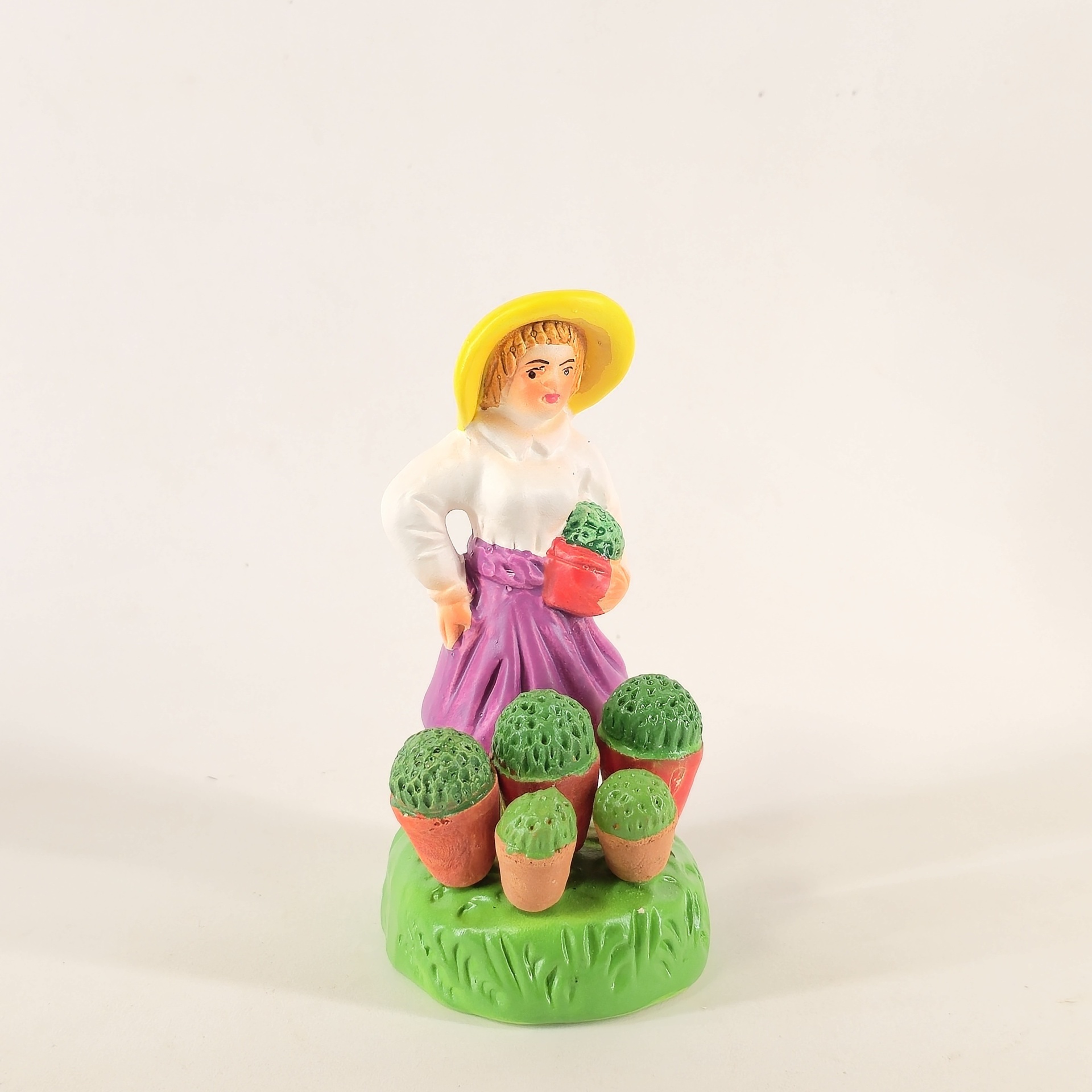 Vendedoras de Manjericos no chão