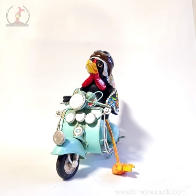 Galo Artesanal Motoqueiro