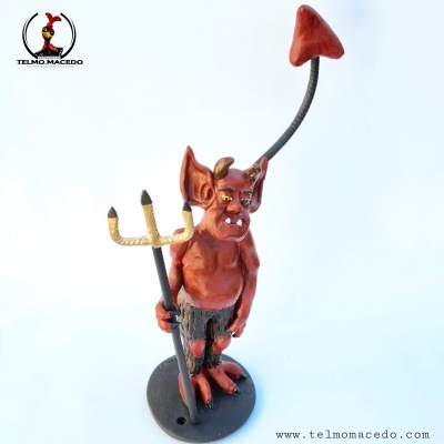 Diabo de Cerâmica Artesanal, Telmo Macedo ArtePortuguesa