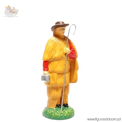 Pastor Capa Amarela 15cm