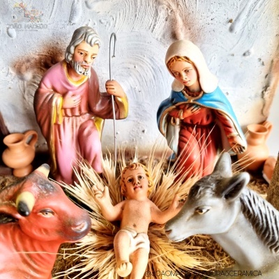 Presépio com Cabana