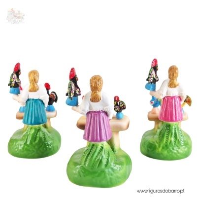 Vendedoras de Galos na Banca