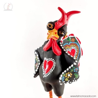 Galo de Barcelos Artesanal Telmo Macedo - 27cm