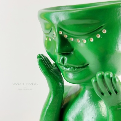 Jarra Pequena em Cerâmica