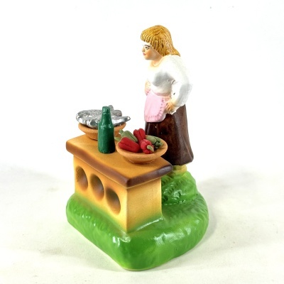 Mulher na Tasca com Banca Pequena