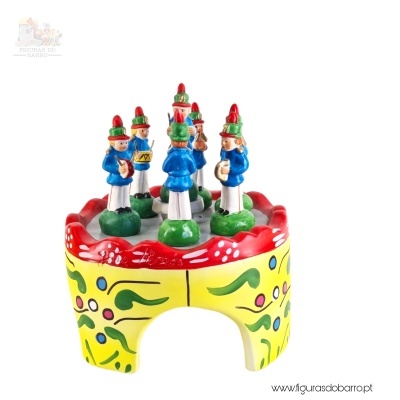 Coreto Pequeno em Cerâmica