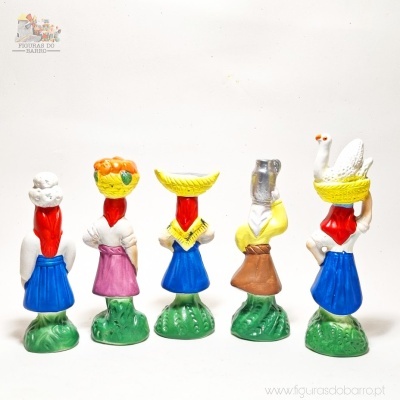 Conjunto de 5 Peças Complementares para o Presépio