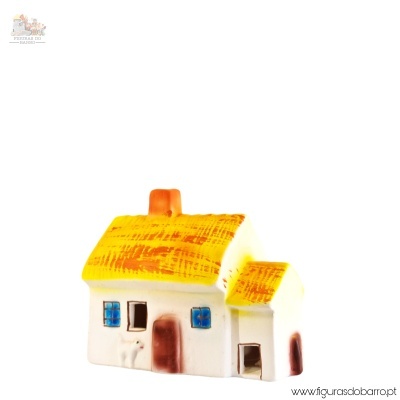 Casa grande c/ telhado de palha