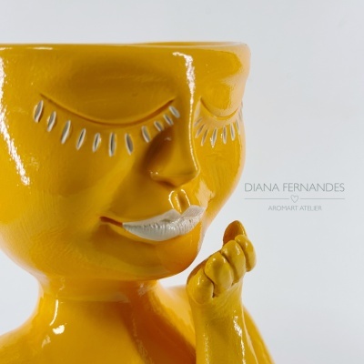 Jarra mini em cerâmia