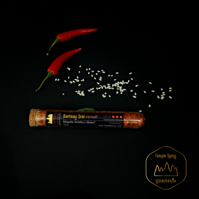 Banteay Srei – Malagueta Vermelha e Sésamo