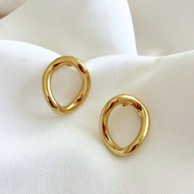 Brincos Dani - Dourado