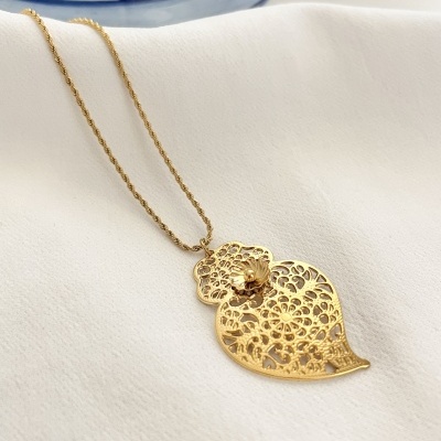 Colar coração de Viana