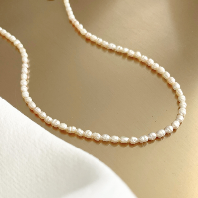 Colar Pérolas de Água doce