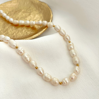 Colar Pérolas de Água doce