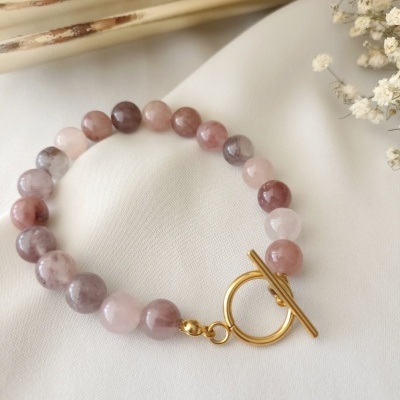 Pulseira pedras naturais