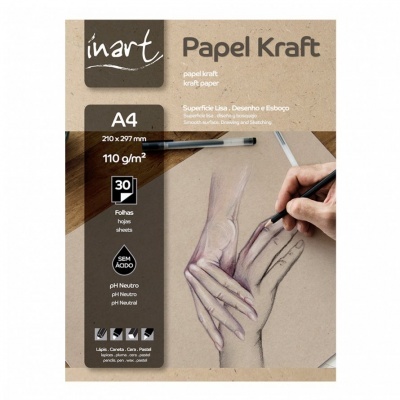 Bloco Papel Kraft