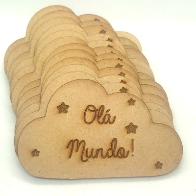 Placas de nascimento nuvem