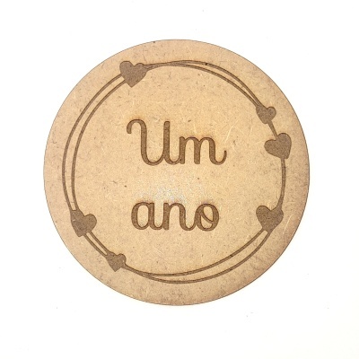 Placas de Nascimento corações