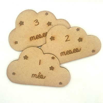 Placas de nascimento nuvem