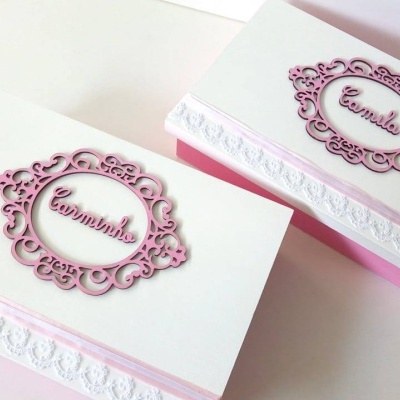 Caixa Batizado Princesa