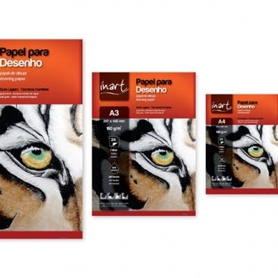 Bloco Desenho 180gr 24fls Inart