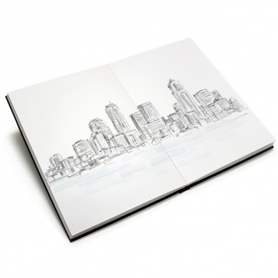 Diário Gráfico Esboço 110gr 80fls Inart