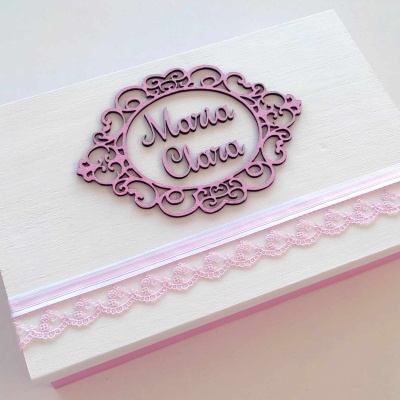 Caixa Batizado Princesa