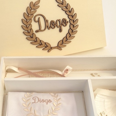 Caixa Batizado imperador