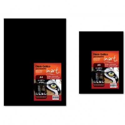 Diário Gráfico Desenho 180gr 40fls Inart