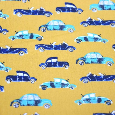 Carros antigos fundo ocre