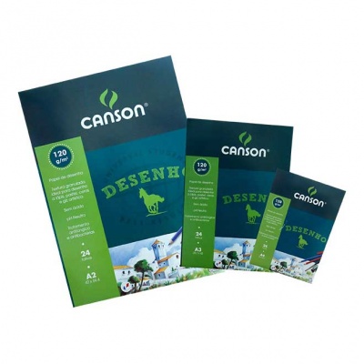 Bloco Desenho Canson 120gr