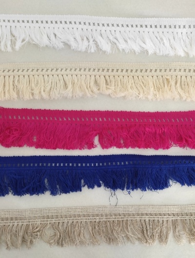 Franja de Algodão 65mm