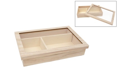 Caixa Batizado com tampa em acrilico