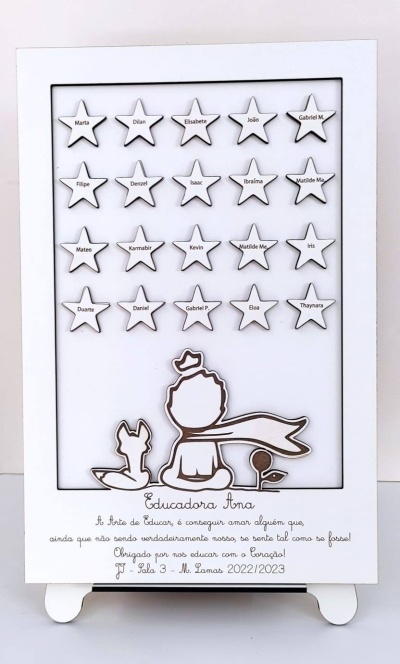 Quadro para Educadora