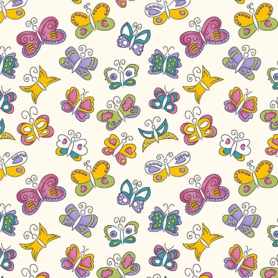 Mini Borboletas Creme - 12703