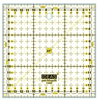 Régua Patchwork 15x15