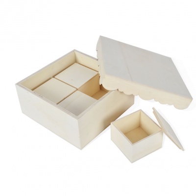 Caixa com 4 Caixinhas ref187719