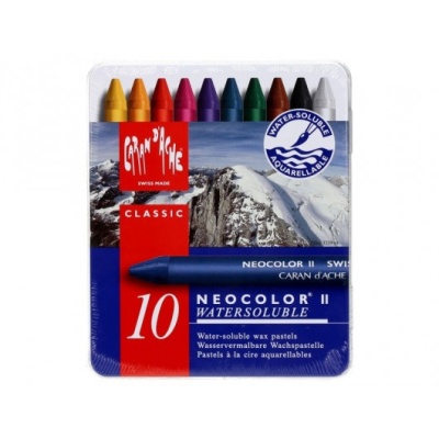 Lápis de cera Neocolor II aguarelável