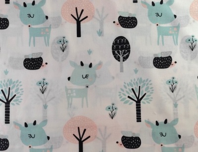 Floresta branca fundo branco