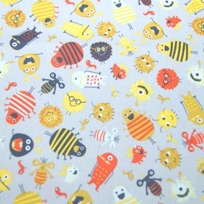 Monstrinhos fundo cinza 855608