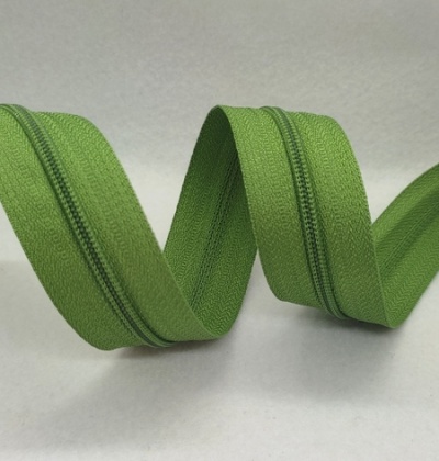 Fecho Zipper Malha 3 Verde Seco