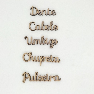 Palavras para caixa de recordações