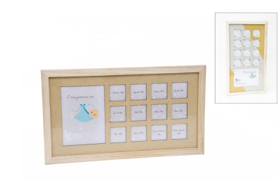 Quadro para fotos de nascimento