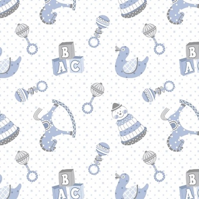 Primeiros brinquedos azul