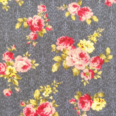 Flores com fundo azul