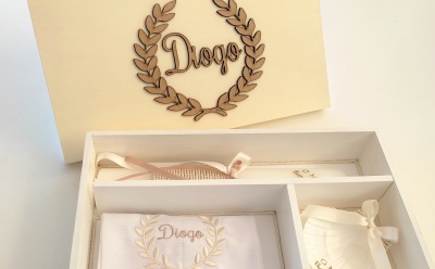 Caixa Batizado imperador